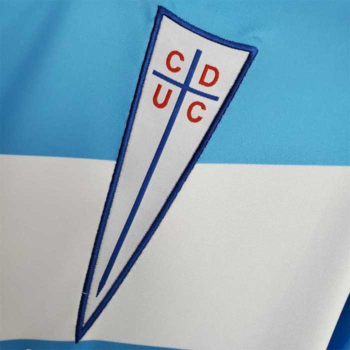 Retro Jersey 2011 Catholic University Commemorative Blue Soccer Jersey Universidad Catolica Football Shirt