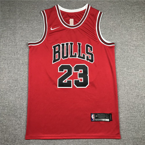Chicago Bulls 23 JORDAN Red Basketball Shirt