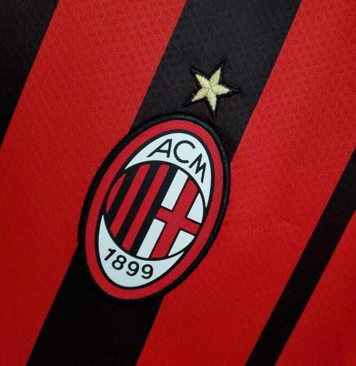 Fans Version 2021-2022 AC Milan Home Soccer Jersey