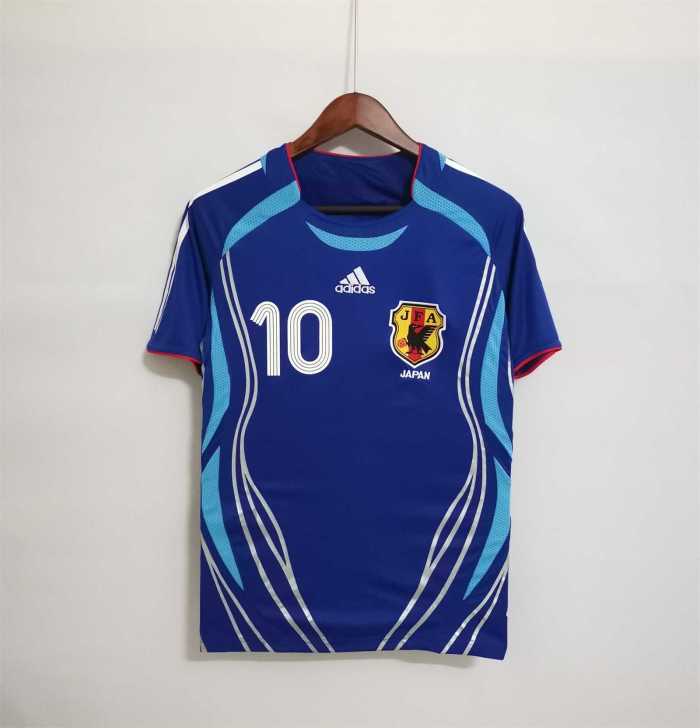 Retro Jersey 2006 Japan NAKAMURA 10 Home Vintage Soccer Jersey
