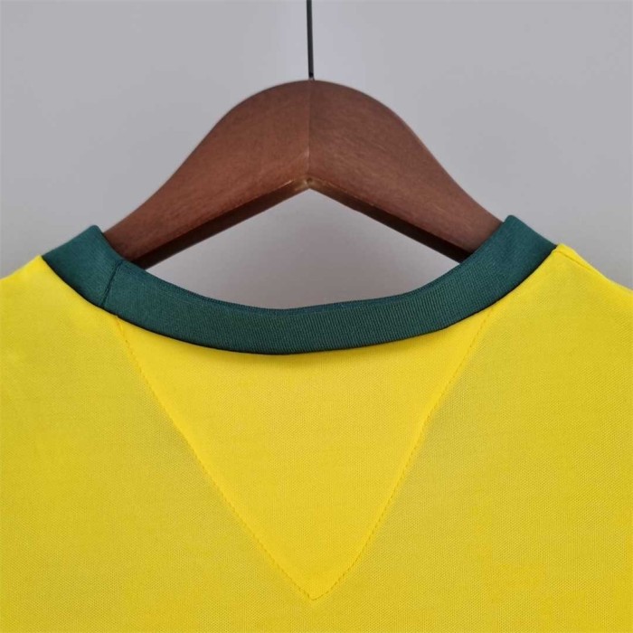 Retro Jersey 1970 Brazil Home Soccer Jersey Vintage Brasil Camisetas de Futbol