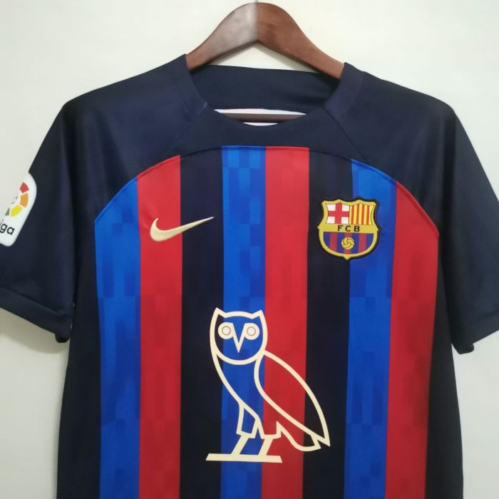 Retro Jersey 2022-2023 Barcelona OVO Concept Soccer Jersey
