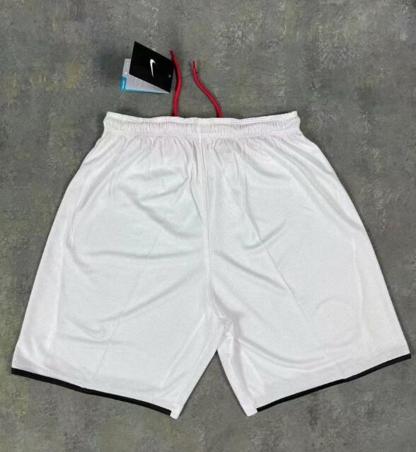 Manchester United 2007-2008 White Home White Shorts
