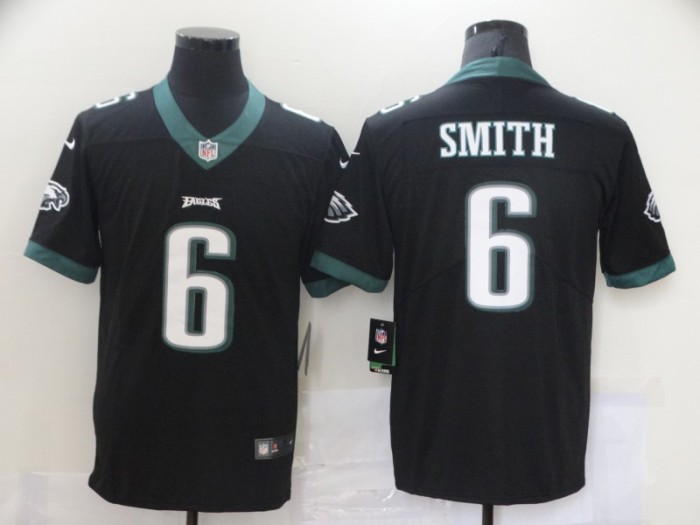 Eagles 6 DeVonta Smith Black 2021 Draft Vapor Limited Jersey