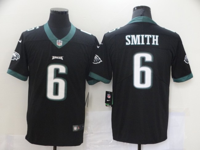 Eagles 6 DeVonta Smith Black 2021 Draft Vapor Limited Jersey
