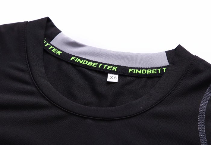 #81602 Black/Grey Running Shirt
