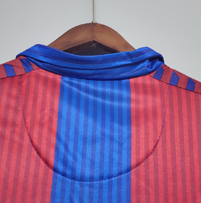 Retro Jersey 1990-1992 Barcelona Home Soccer Jersey Vintage Football Shirt