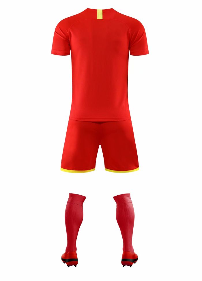 XBJ-DANING-8110 Rde Blank Plate Suit Adult Uniform Youth Kids Set Jersey and Shorts
