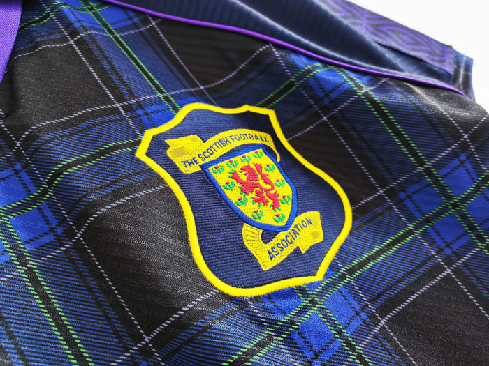 Retro Jersey 1994-1996 Scotland Home Soccer Jersey Vintage Football Shirt