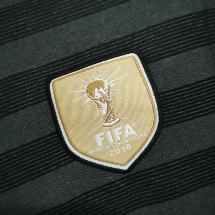 with Golden FIFA Patch Retro Jersey 2016 Germany Away Soccer Jersey