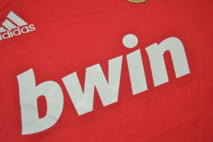 Retro Jersey 2011-2012 Real Madrid Third Away Red Soccer Jersey Vintage Real Camisetas de Futbol