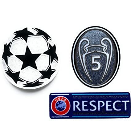 UCL Patch Champions League Patch Trophy 5 Patch Respect Patch