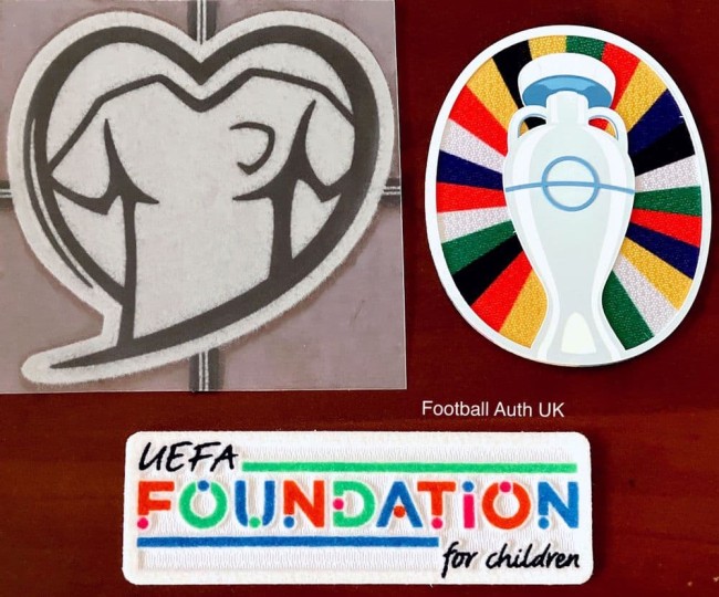 3 Patches for Italy Jersey