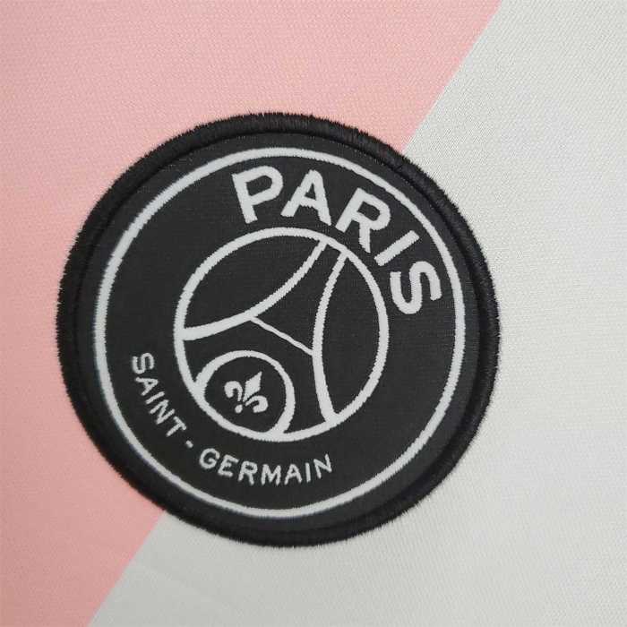 Retro Jersey 2021-2022 PSG Away White Soccer Jersey Vintage Paris Football Shirt