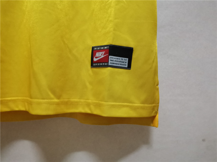 Retro Jersey 1997-1998 Arsenal Away Yellow Vintage Soccer Jersey Football Shirt