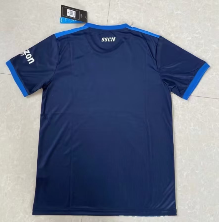 Retro Jersey 2021-2022 Calcio Napoli Maradona Version Borland Vintage Soccer Jersey