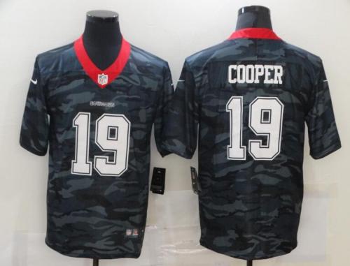 Dallas Cowboys 19 COOPER Black Camo 2020 Salute To Service Limited Jersey