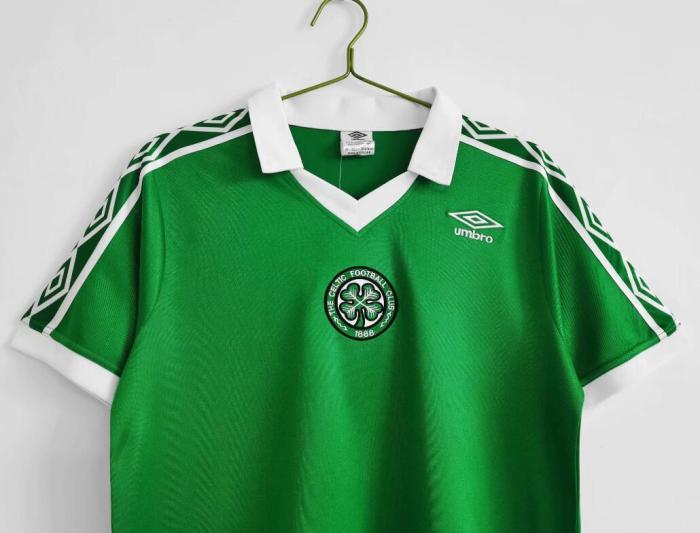 Retro Jersey 1980 Celtic Green Soccer Jersey