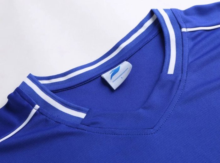 #302 Blue Soccer Training Uniform Blank Jersey and Shorts