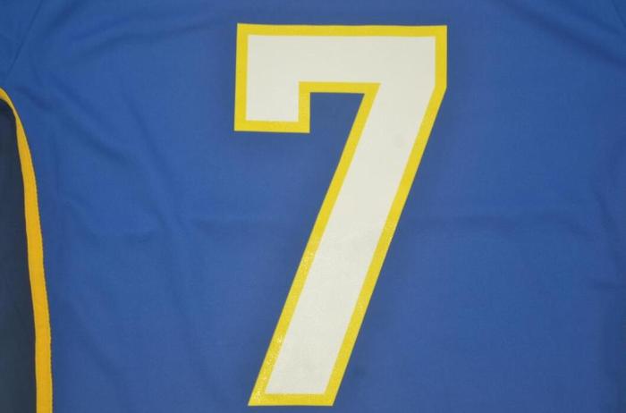 Retro Jersey 2002-2003 Boca Juniors 7 GUILLERMO Home Soccer Jersey Vintage Football Shirt