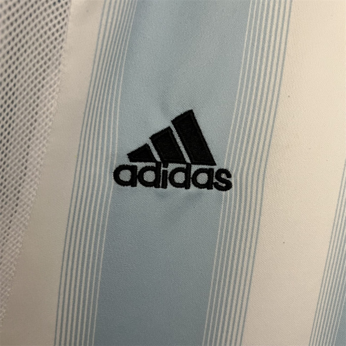 Retro Jersey 2004-2005 Argentina Home Soccer Jersey Vintage Football Shirt