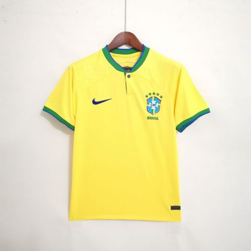 Fans Version 2022 World Cup Brazil Home Soccer Jersey