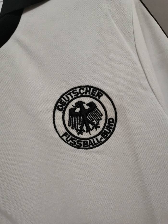 Retro Jersey 1980 Germany Home Soccer Jersey Vintage Football Shirt