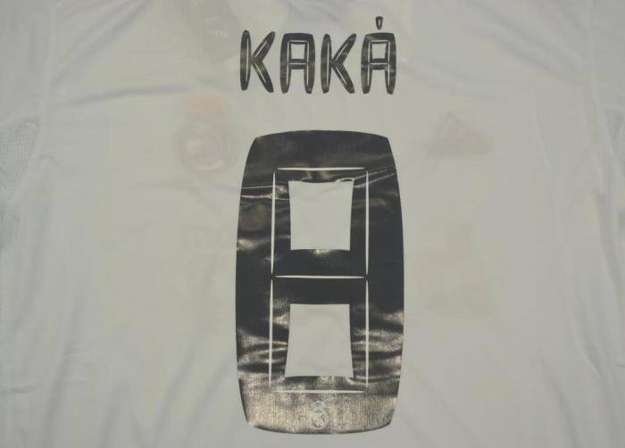 Retro Jersey 2010-2011 Real Madrid 8 KAKA Home Soccer Jersey