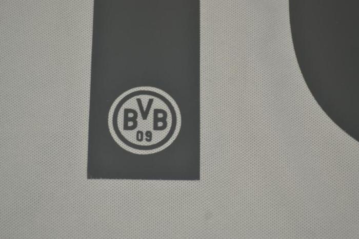 Retro Jersey 2000 Borussia Dortmund 18 RICKEN Away Grey Soccer Jersey Vintage BVB Football Shirt