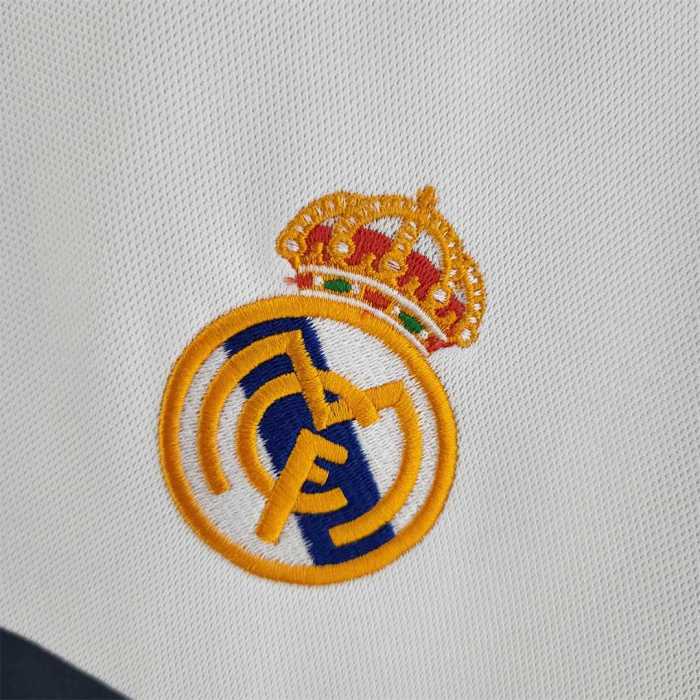 Retro Jersey 2000-2001 Real Madrid Home Soccer Jersey Vintage Football Shirt