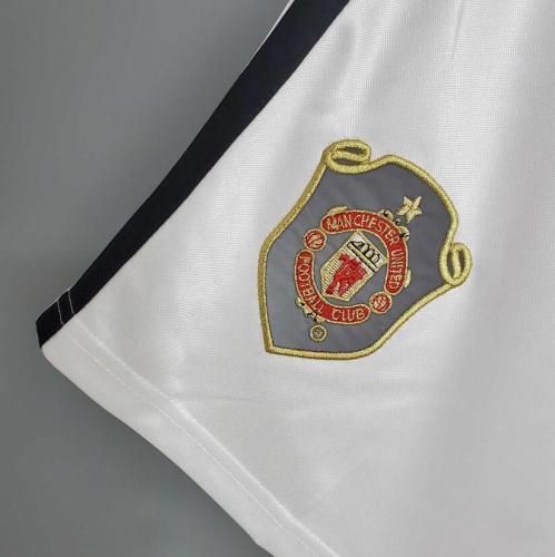 Retro Shorts Manchester United 1999-2000 Home Soccer Shorts