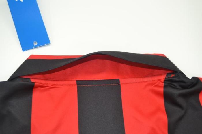 Retro Jersey 1991-1992 AC Milan Home Soccer Jersey Vintage Football Shirt