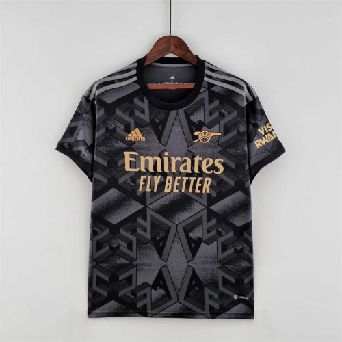 Retro Jersey 2022-2023 Arsenal Away Black Soccer Jersey Vintage Football Shirt