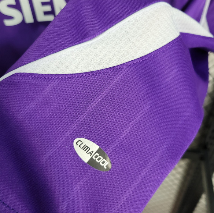 Retro Shirt 2006-2007 Real Madrid Third Away Purple Vintage Soccer Jersey