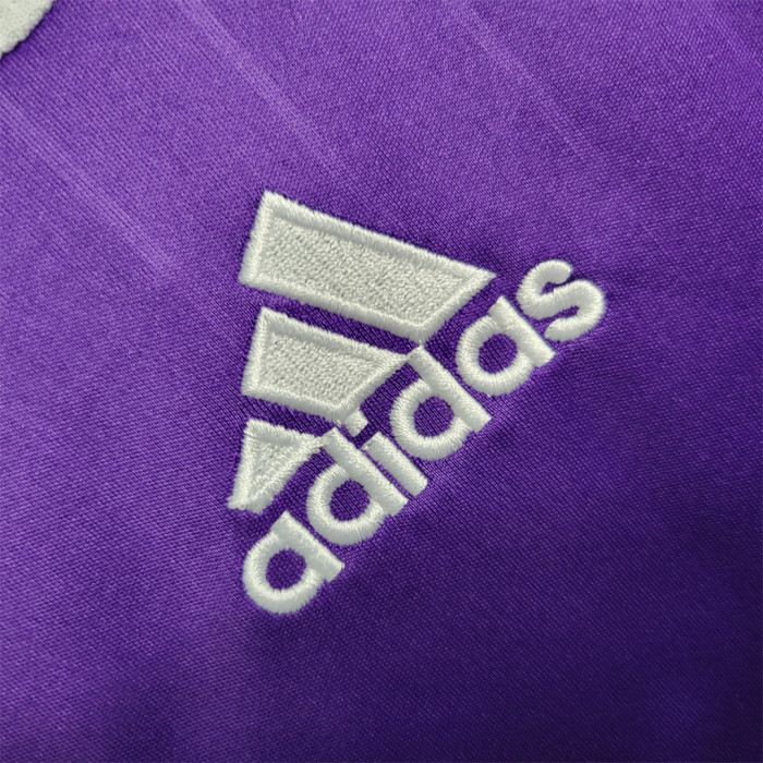 Retro Shirt 2006-2007 Real Madrid Third Away Purple Vintage Soccer Jersey