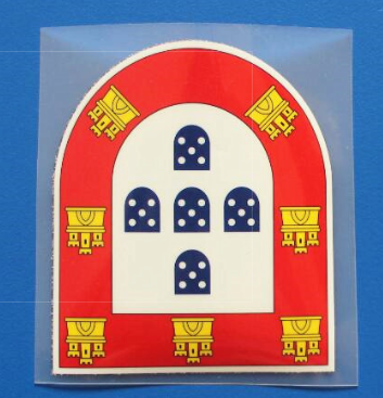 Quinas Patch for benfica Jersey Quinas Badge