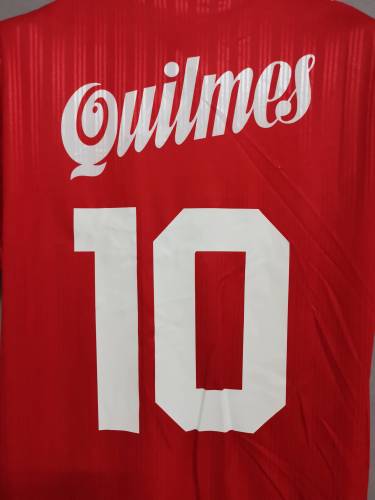 Retro Jersey 1996-1997 River Plate 10 Away Red Soccer Jersey