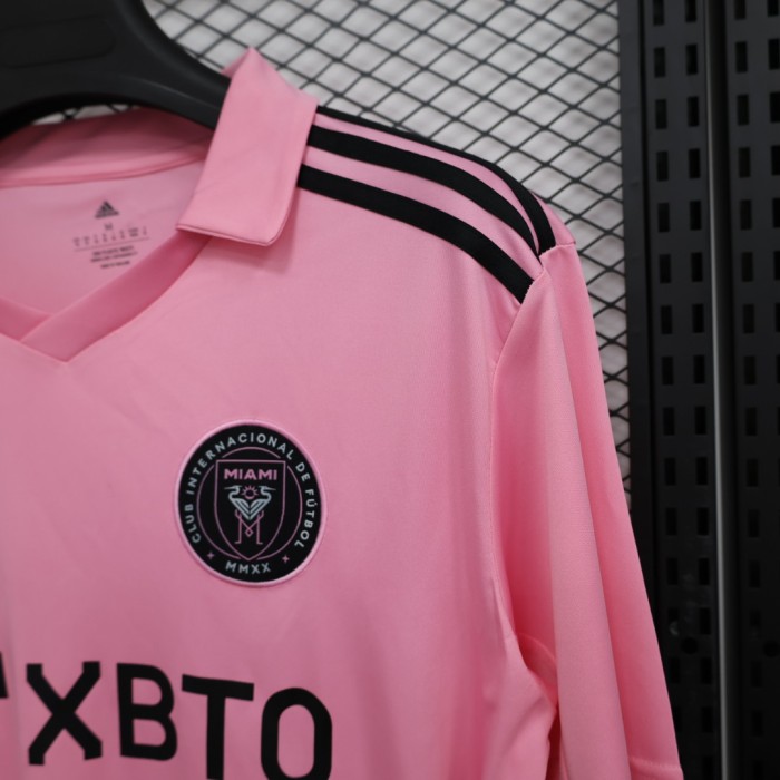 Fan Version 2023-2024 Inter Miami Home Soccer Jersey
