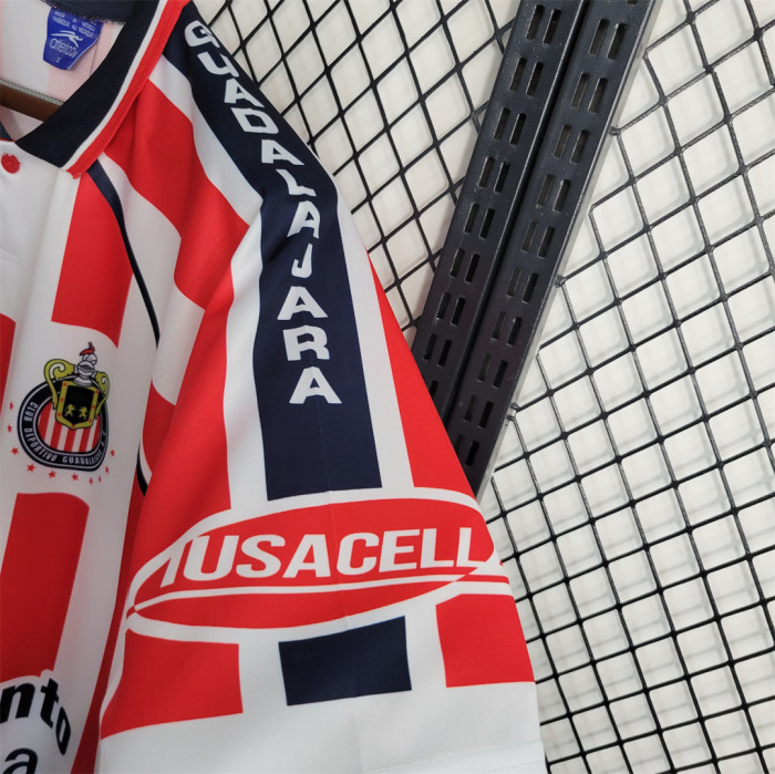 Retro Shirt 2002-2003 Chivas Home Vintage Soccer Jersey
