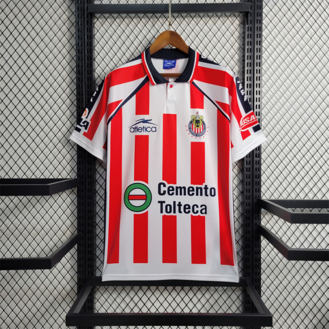 Retro Shirt 2002-2003 Chivas Home Vintage Soccer Jersey