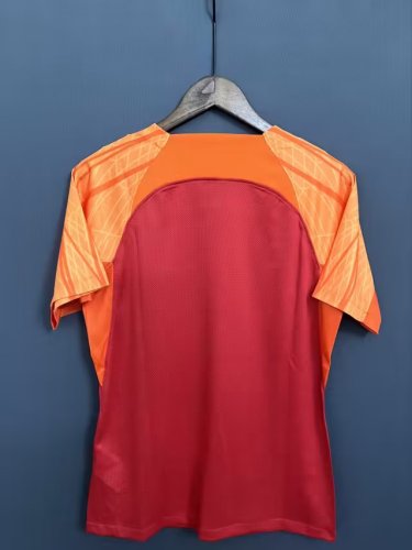 Fans Version 2023-2024 Canada Orange Soccer Jersey