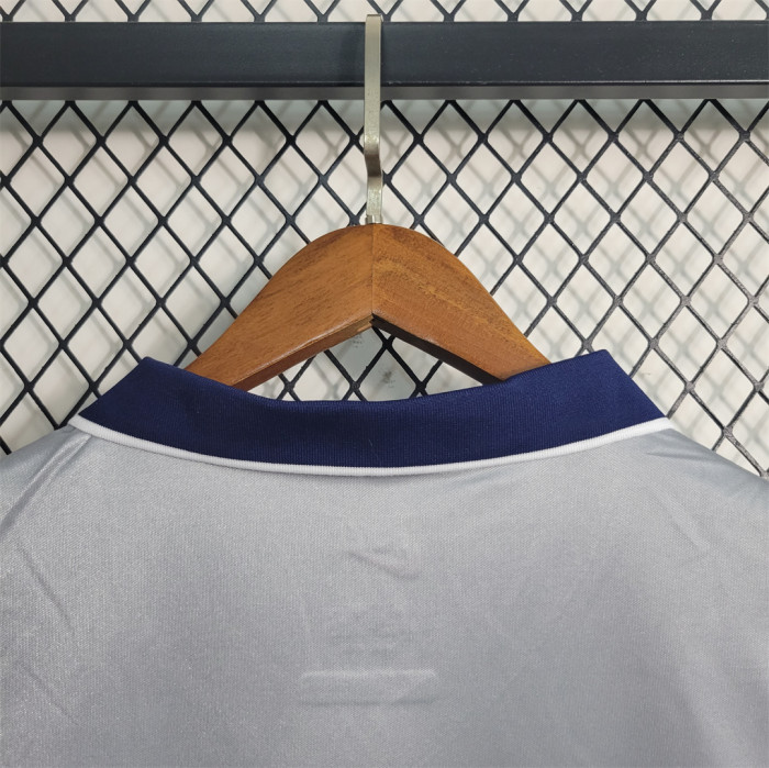Retro Jersey 2000 PSG Away Grey Soccer Jersey Vintage Paris Football Maillot
