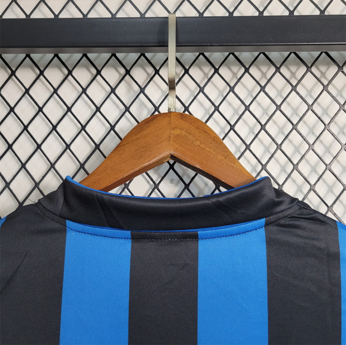 Long Sleeve Retro Shirt 1988-1990 Inter Milan Home Soccer Jersey
