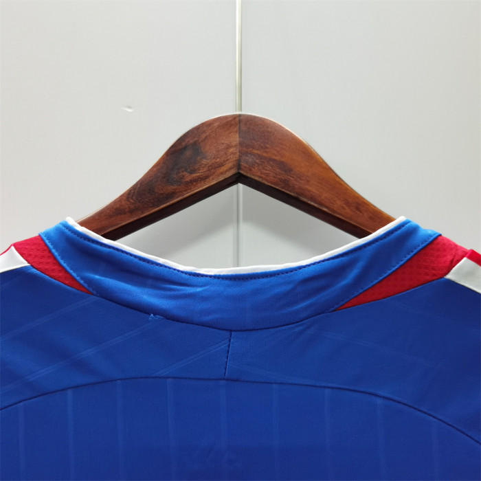 with 2006 World Cup Patch Retro Jersey 2006 France Home Soccer Jersey Vintage Football Shirt