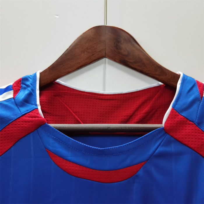 with 2006 World Cup Patch Retro Jersey 2006 France Home Soccer Jersey Vintage Football Shirt