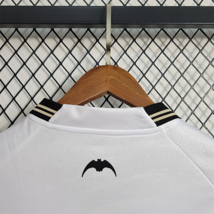 Fan Version 2023-2024 Valencia Home Soccer Jersey