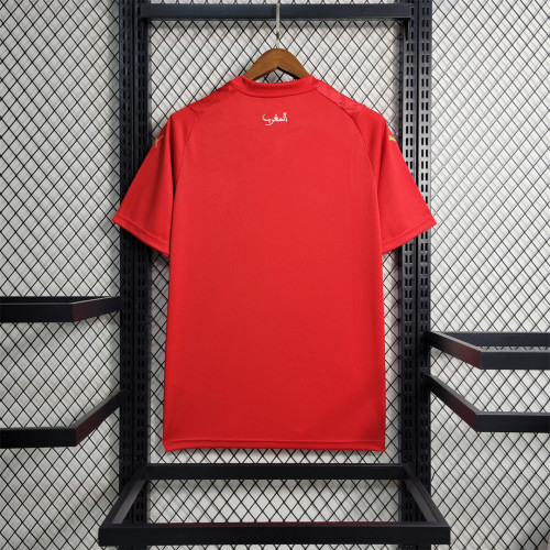 Fans Version 2023 Morocco Red Soccer Jersey Football Shirt