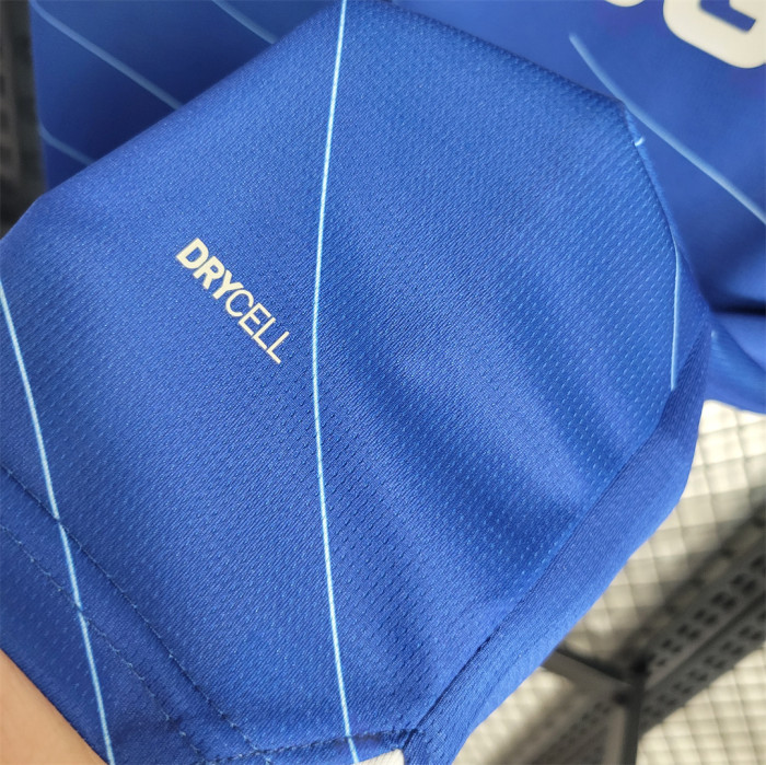 Fan Version 2023-2024 Olympique de Marseille Away Blue Soccer Jersey