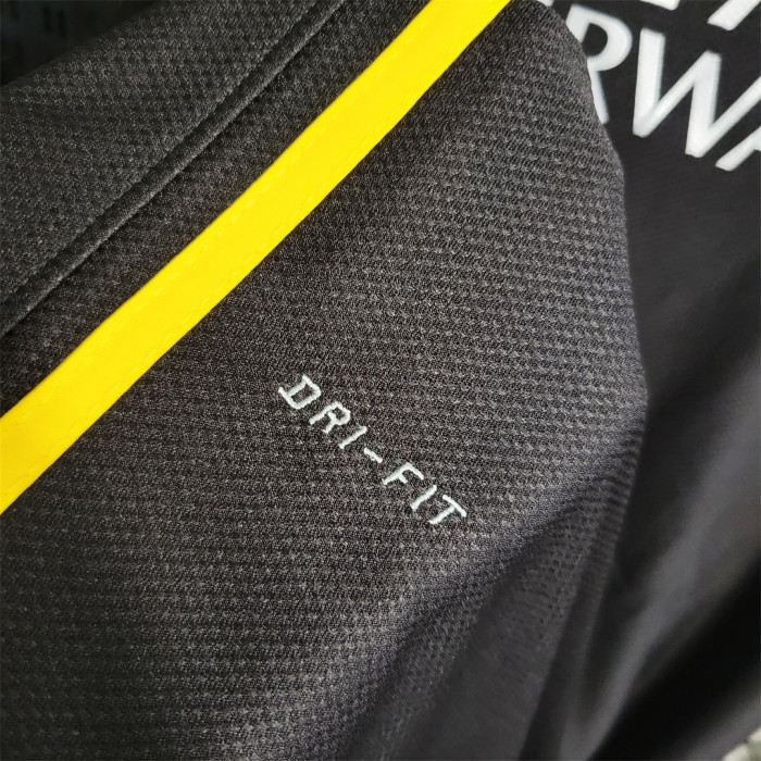 Retro Jersey 2013-2014 Barcelona Third Away Black Soccer Jersey