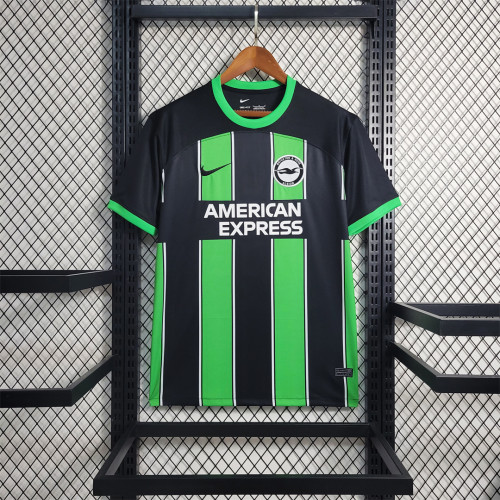 Fan Version 2023-2024 Brighton & Hove Albion Away Soccer Jersey Football Shirt